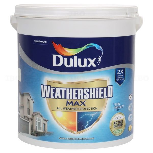 Dulux Paints Weatershield Max 3.6 L YOX Base Exterior Emulsion - Base