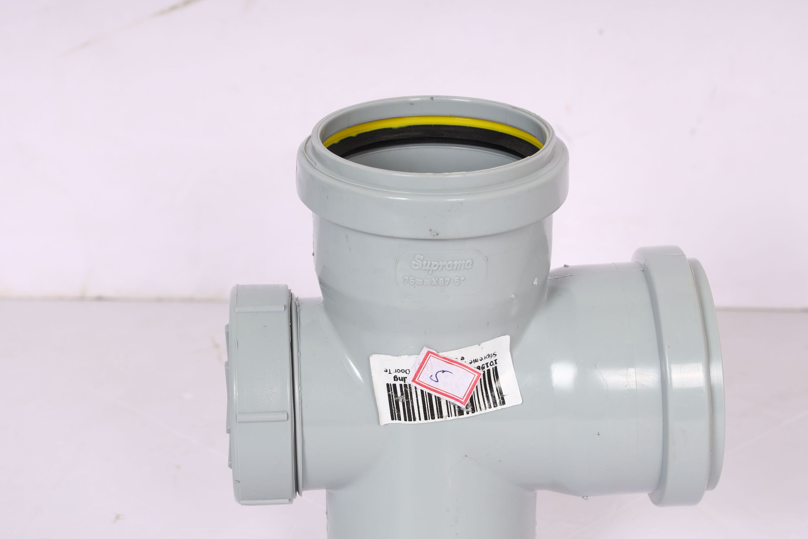 Supreme 2 1/2 in. (75 mm) Door Tee SWR Fitting _ Ringfit Supreme 2 1/2 in. (75 mm) Door Tee SWR Fitting _ Ringfit