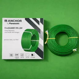 Anchor FRLS-H 1 sq mm Green 180 m FRLS-H Insulated Wire