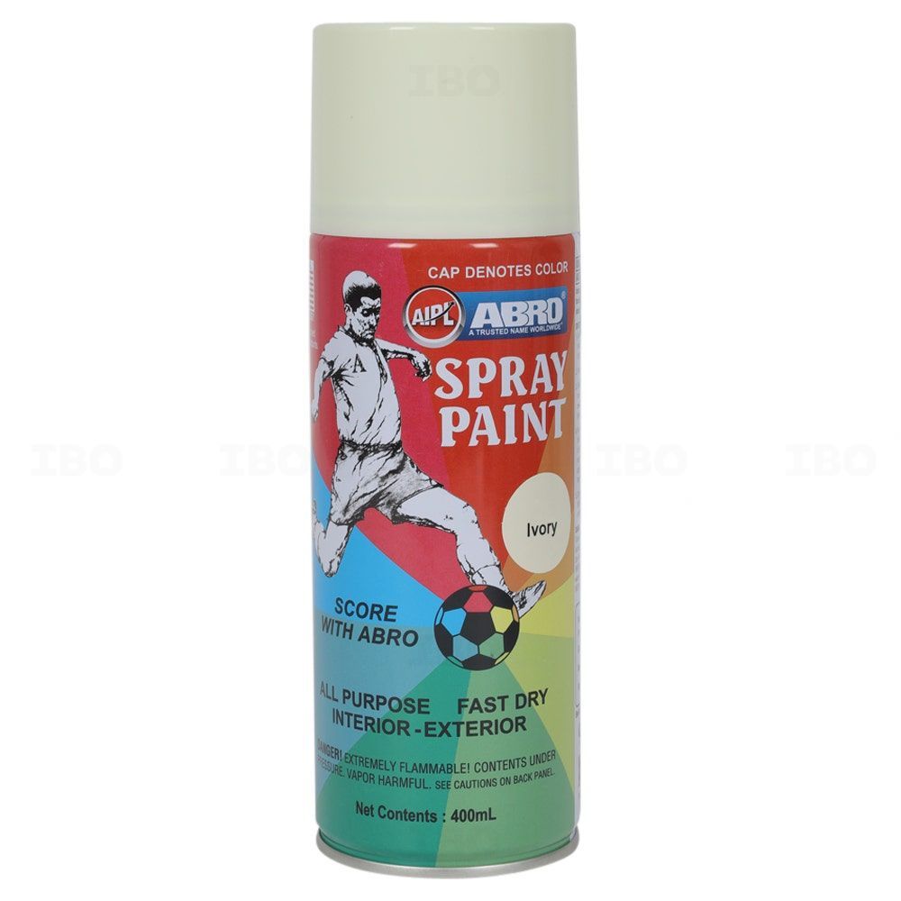 ABRO Ivory 400 ml Spray Paint