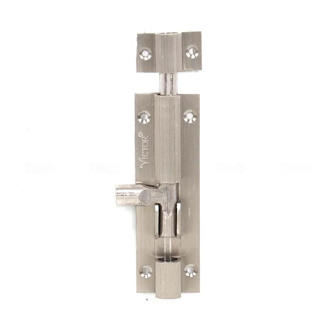 Victor VHTB49SS SS Matt 4 in. Brass Tower Bolt Victor VHTB49SS SS Matt 4 in. Brass Tower Bolt