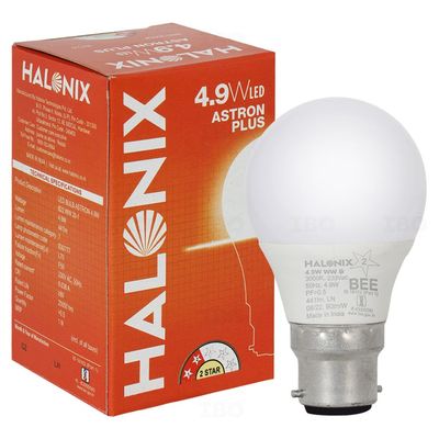 Halonix Astron 4.9 W B22 Cool Day Light LED Bulb