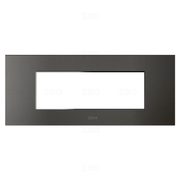 GM FourFive Casaviva 6 Module Metal Finish Graphite Magnesia Switch Board Plate GM FourFive Casaviva 6 Module Metal Finish Graphite Magnesia Switch Board Plate