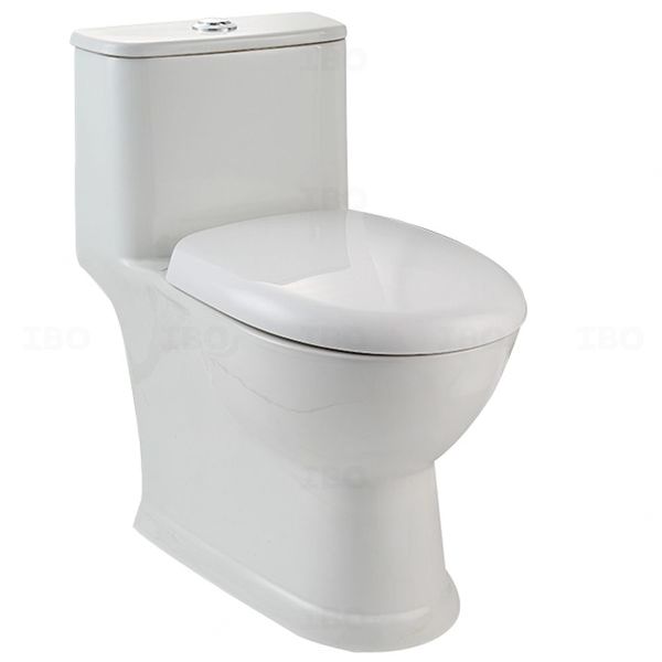 Hindware Flora S-220 Floor Mounted Star White Single Piece Toilet