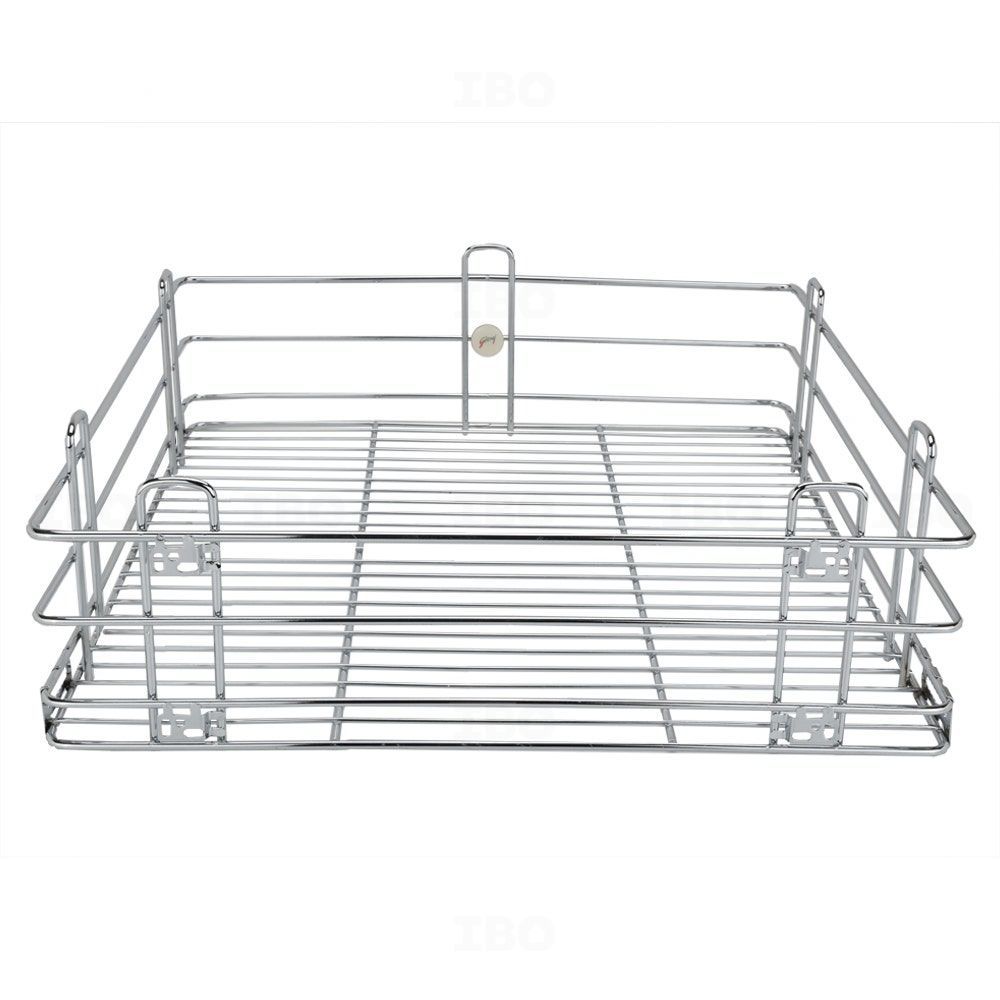 Godrej 5903 470 mm x 485 mm x 150 mm Stainless Steel Basket