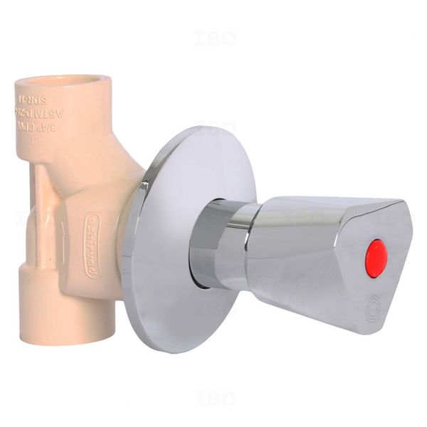 Ashirvad FlowGuard Plus ¾ x ¾ in. (20 x 20 mm) CPVC Short Concealed Valve - Full Turn Spindle Ashirvad FlowGuard Plus ¾ x ¾ in. (20 x 20 mm) CPVC Short Concealed Valve - Full Turn Spindle