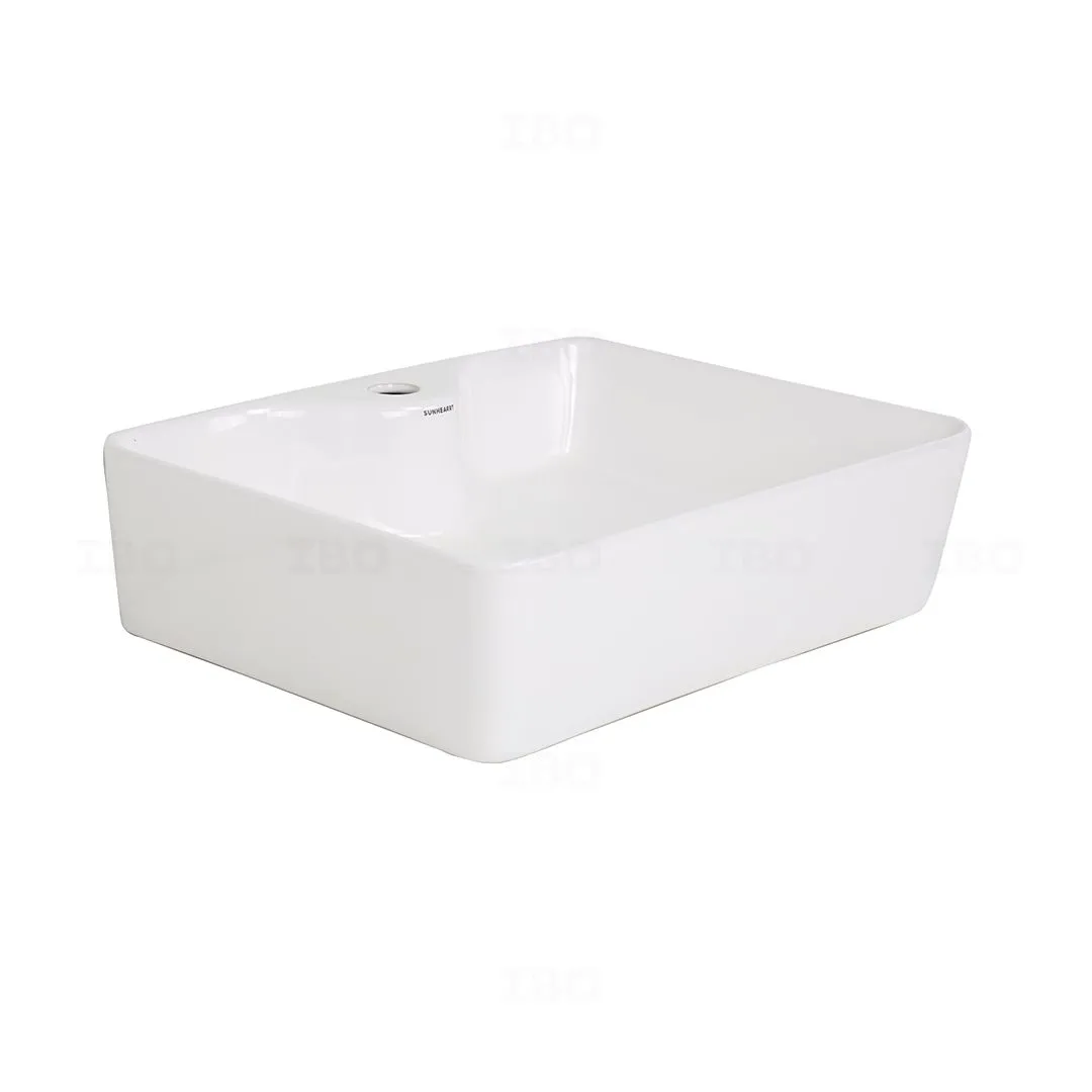 Sunhearrt Pulpis 485 x 370 x 130 mm Table Top Basin with Hole Sunhearrt Pulpis 485 x 370 x 130 mm Table Top Basin with Hole
