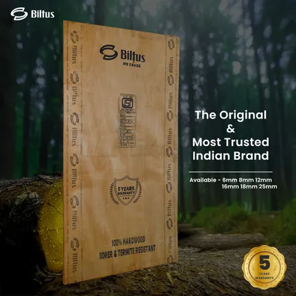 BILTUS 7 ft. x 4 ft. 8 mm MR Plywood