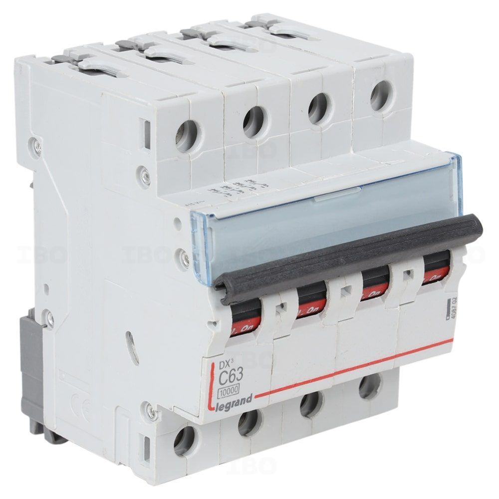 Legrand DX3 Four Pole 63 A C Curve MCB Legrand DX3 Four Pole 63 A C Curve MCB