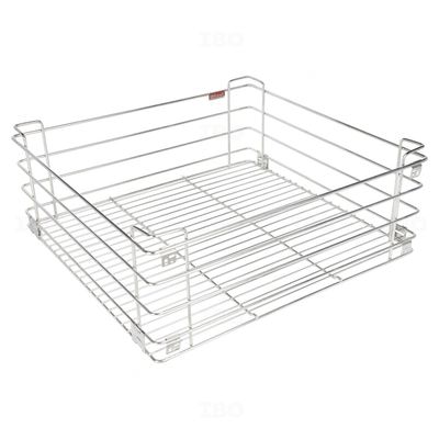 Sleek ASSDPL530505200 506 mm x 530 mm x 200 mm Stainless Steel Basket