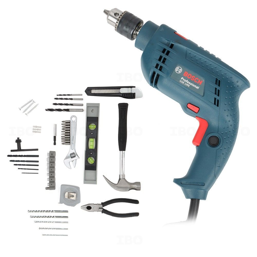 Bosch GSB 10RE Kit 500 watts Power Tool Kit