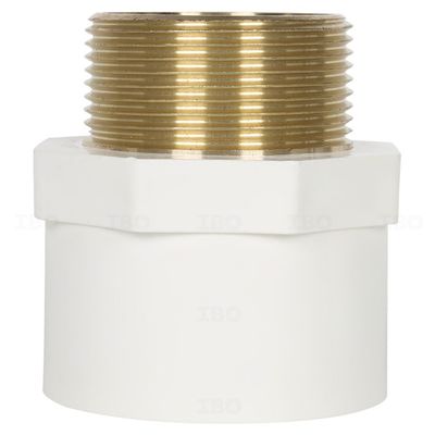 Finolex 1½ in. (40 mm) UPVC Male Threaded Adaptor (Brass)