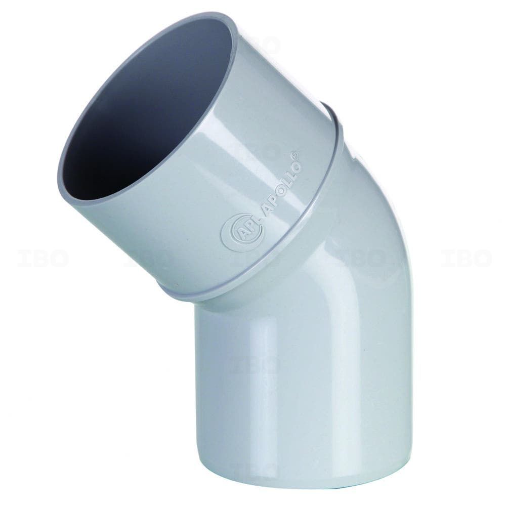APL Apollo 2½ in. (75 mm) Bend 45° SWR Fitting APL Apollo 2½ in. (75 mm) Bend 45° SWR Fitting