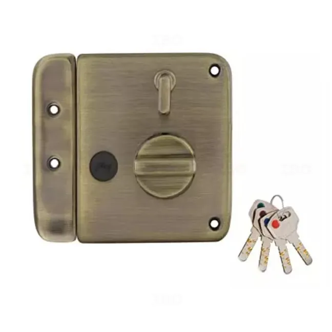 Godrej 6089 Antique Brass Door Lock