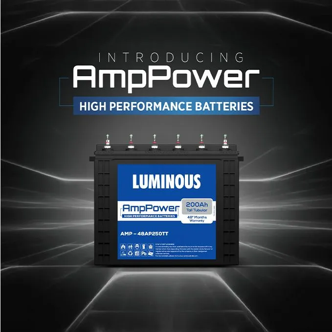 LUM 12V200AH AMP-48AP250TT FNSD BTY LUM 12V200AH AMP-48AP250TT FNSD BTY