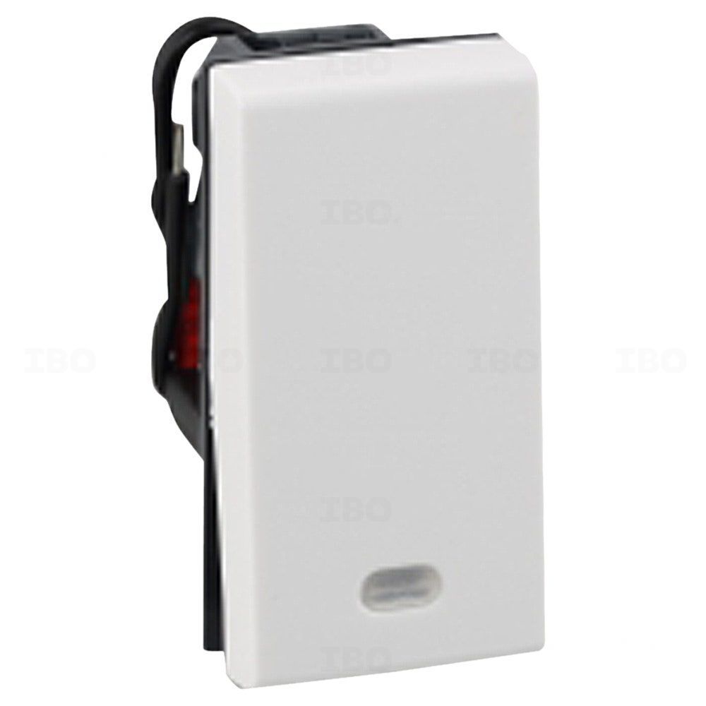 Legrand Myrius Regular White 1 Way 16 A Modular Switch Legrand Myrius Regular White 1 Way 16 A Modular Switch
