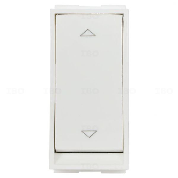 GM AER9 White 2 Way 6 A Modular Switch