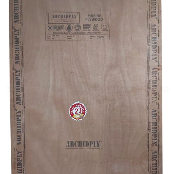 Archidply Gold 7 ft. x 4 ft. 6 mm BWP/Marine Plywood