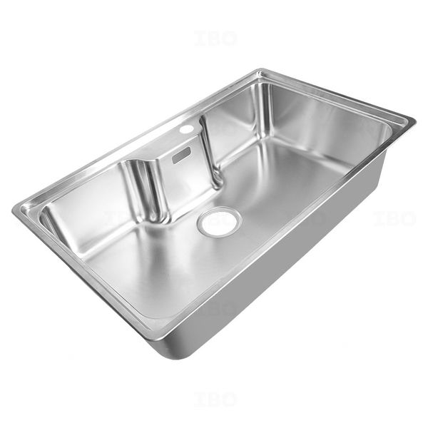 Franke 33 in. x 20 in. Satin 304 Grade Stainless Steel Single Bowl Sink