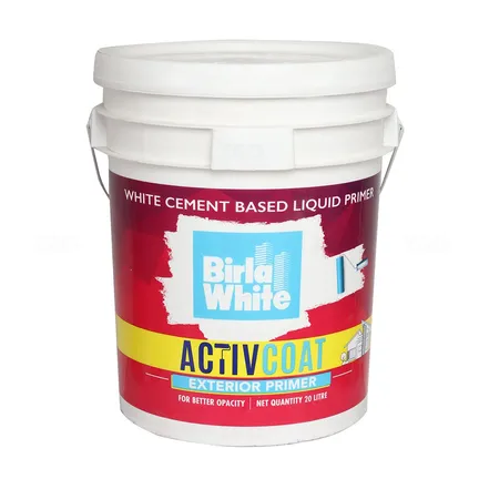 Birla White Activcoat Exterior 20 L Wall Primer Birla White Activcoat Exterior 20 L Wall Primer