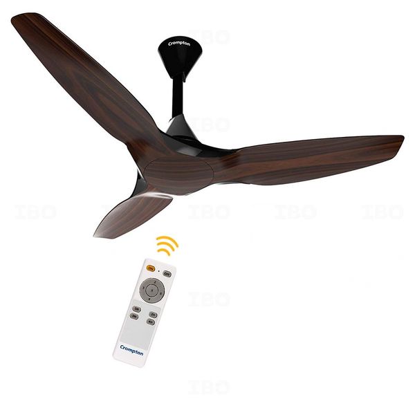 Crompton SilentPro Enso 1225 mm Chestnut Wood Ceiling Fan Crompton SilentPro Enso 1225 mm Chestnut Wood Ceiling Fan