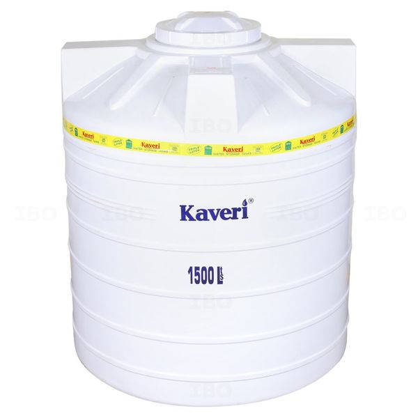 Kaveri 3 Layer White 1500 L Overhead Tank Kaveri 3 Layer White 1500 L Overhead Tank