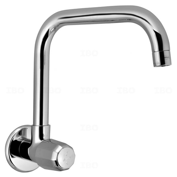 Jaquar Continental Prime Wall Mounted Silver Sink Tap Jaquar Continental Prime Wall Mounted Silver Sink Tap
