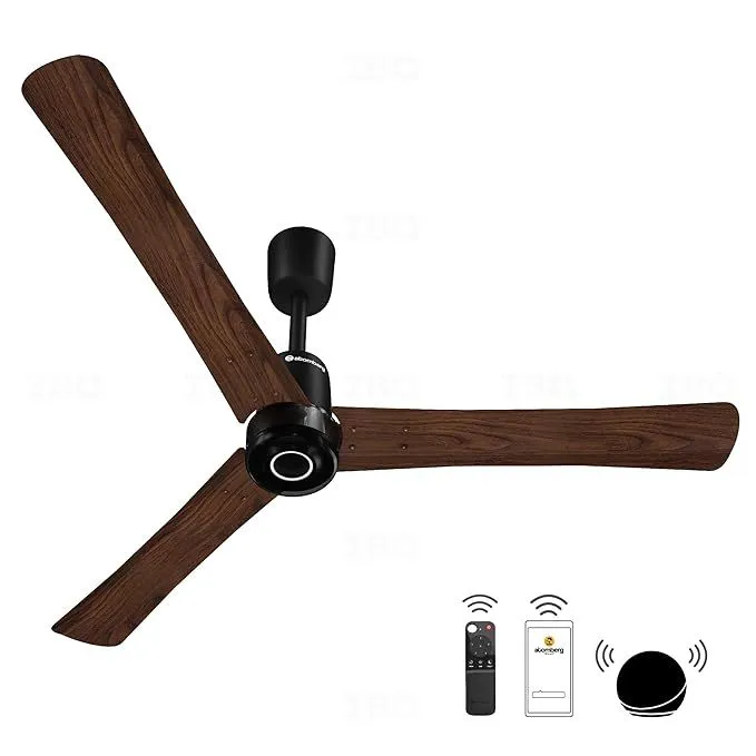 Atomberg 1200mm Renesa Elite Smart (Dark Walnut) Ceiling Fan
