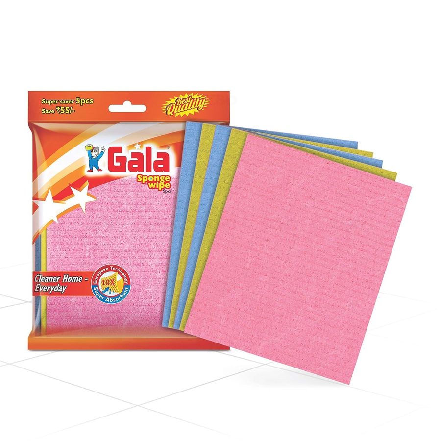 Gala Sponge Wipe Set 5pcs