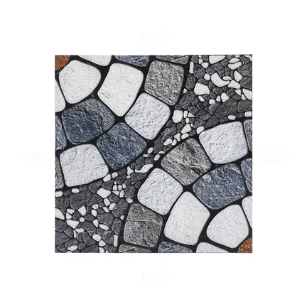 Kajaria Du Rock Pebblo Gris Textured 400 mm x 400 mm Ceramic Parking Tile Kajaria Du Rock Pebblo Gris Textured 400 mm x 400 mm Ceramic Parking Tile