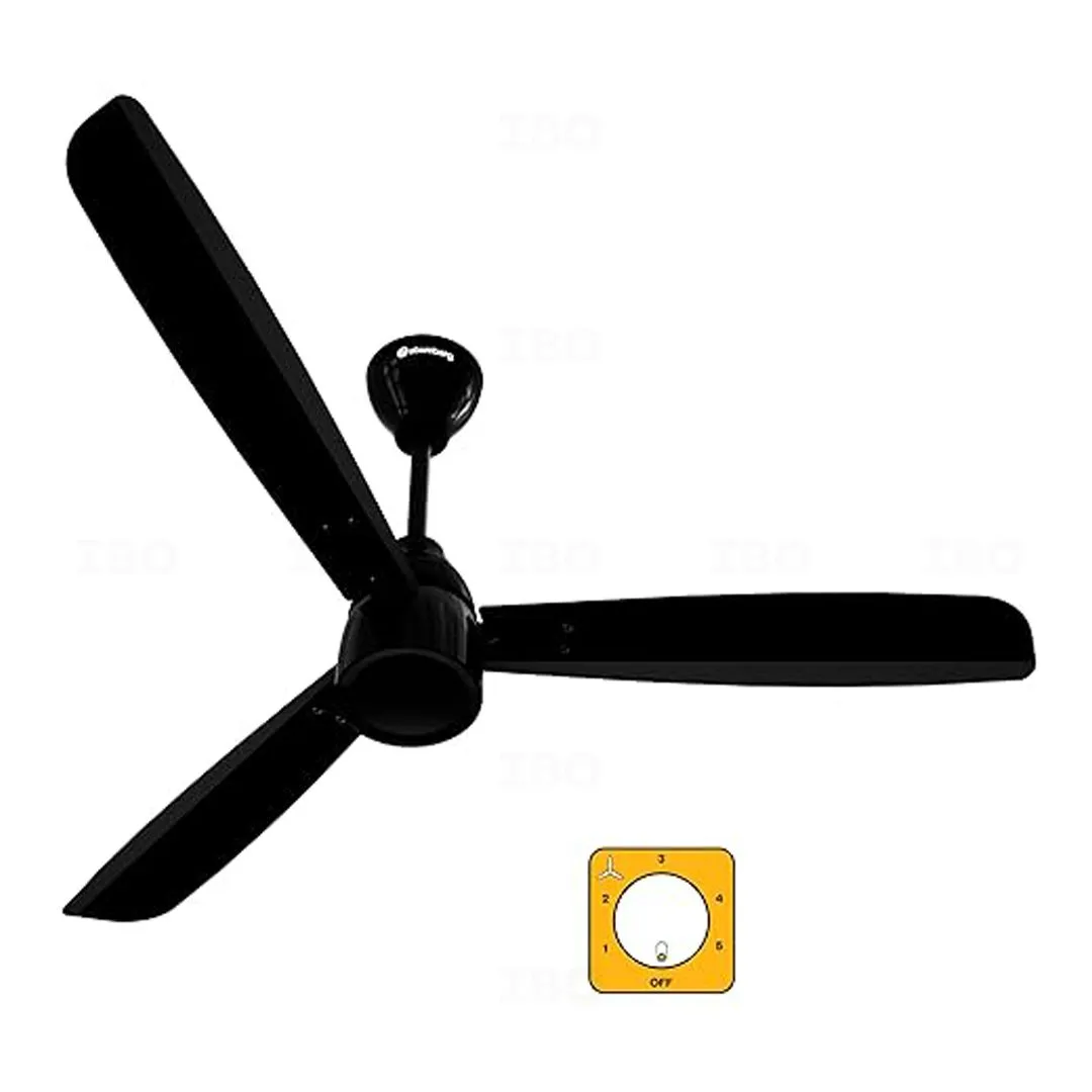 Atomberg 1200mm Renesa Prime Without Remote (Gloss Black) Ceiling Fan