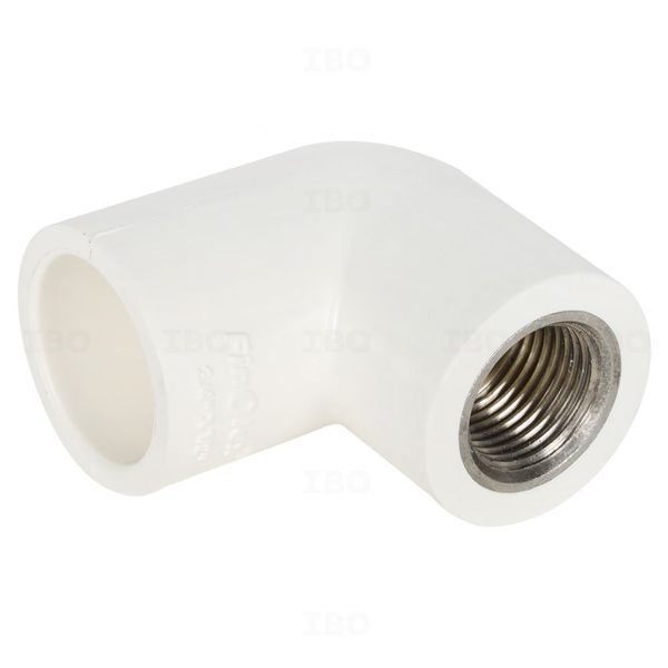 Finolex ¾ x ½ in. (20 x 15 mm) UPVC Reducer Elbow - Brass Finolex ¾ x ½ in. (20 x 15 mm) UPVC Reducer Elbow - Brass