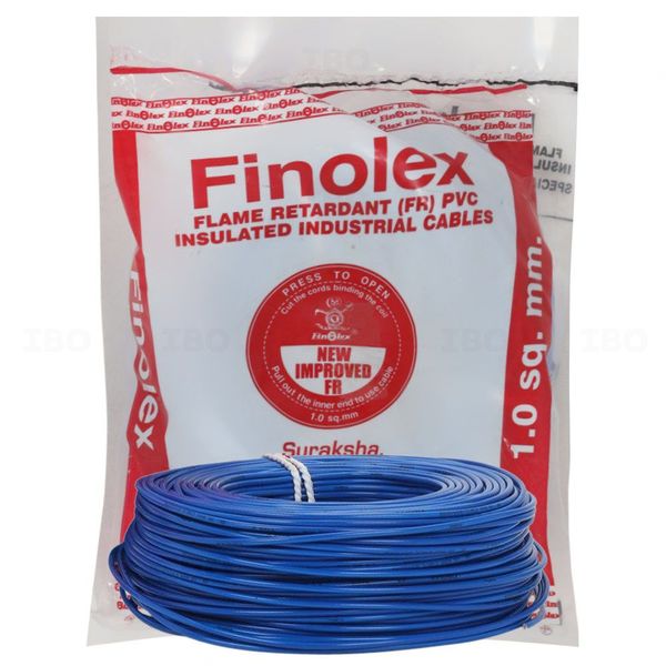 Finolex FR EW Project length 1 sq mm Blue 180 m FR PVC Insulated Wire