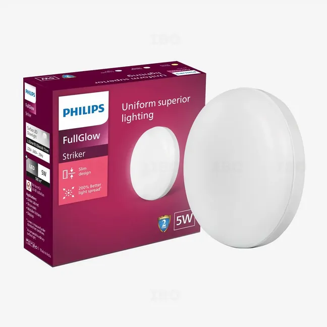 Philips 5W 3000k FullGlow Striker Surface LED Spot Light