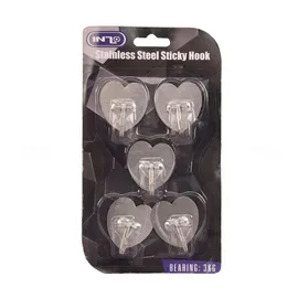 Inzo Metal Wall Hook Set 5