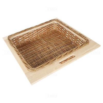 Hettich 41897 520 mm x 500 mm x 120 mm Wicker Kitchen Basket Hettich 41897 520 mm x 500 mm x 120 mm Wicker Kitchen Basket