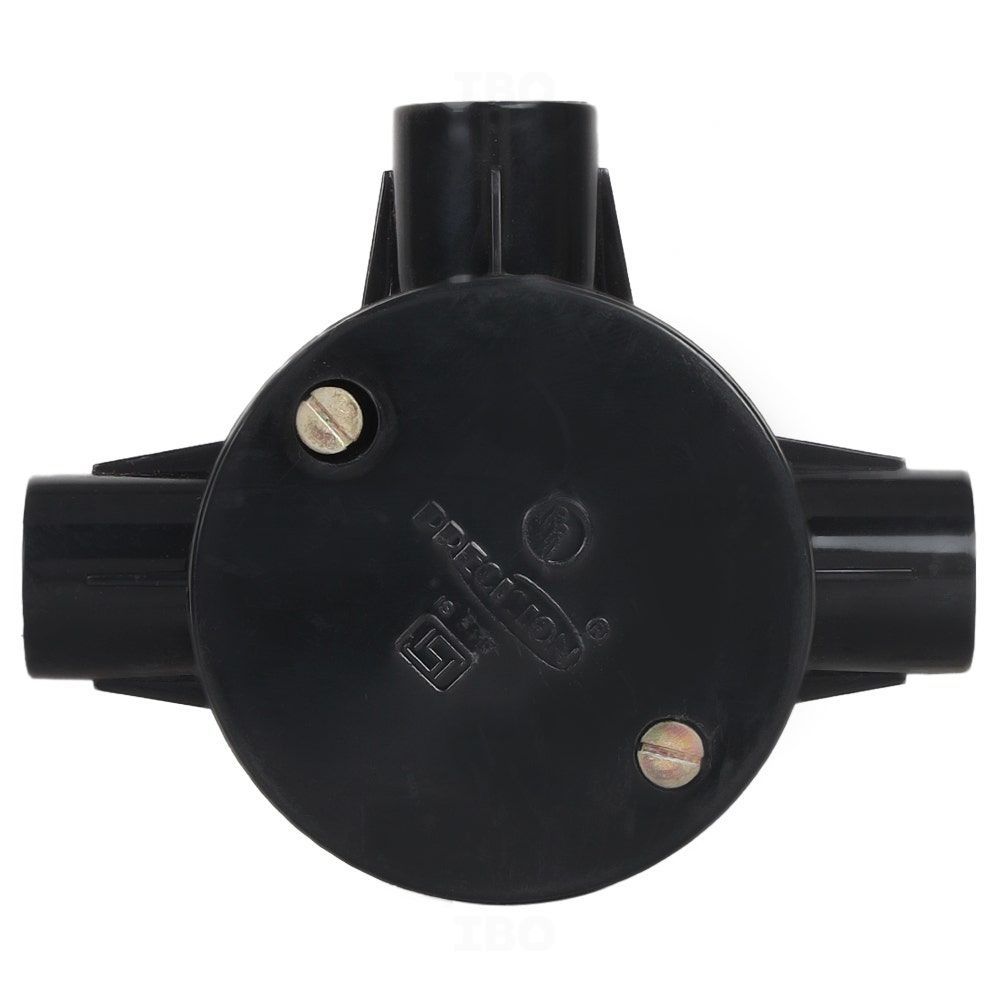Precision 19 mm PVC Circular Box - Terminal 1 Way Precision 19 mm PVC Circular Box - Terminal 1 Way