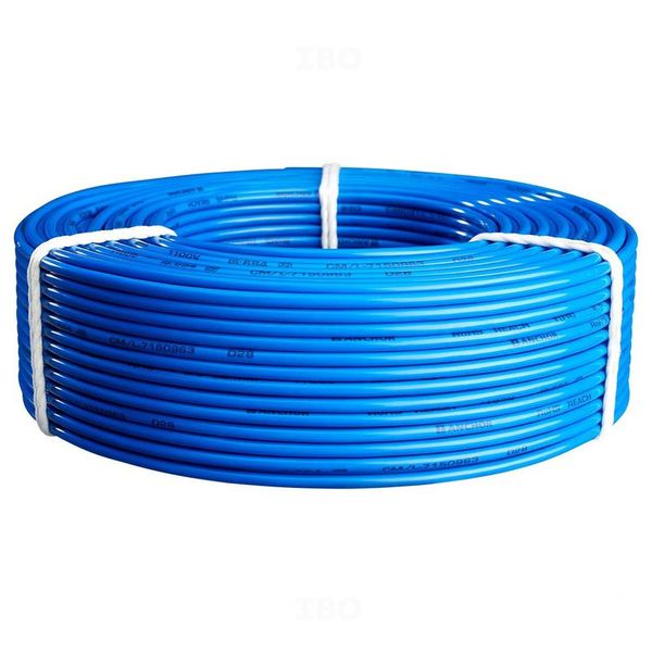 Anchor Advance FR 6 sq mm Blue 90 m FR PVC Insulated Wire