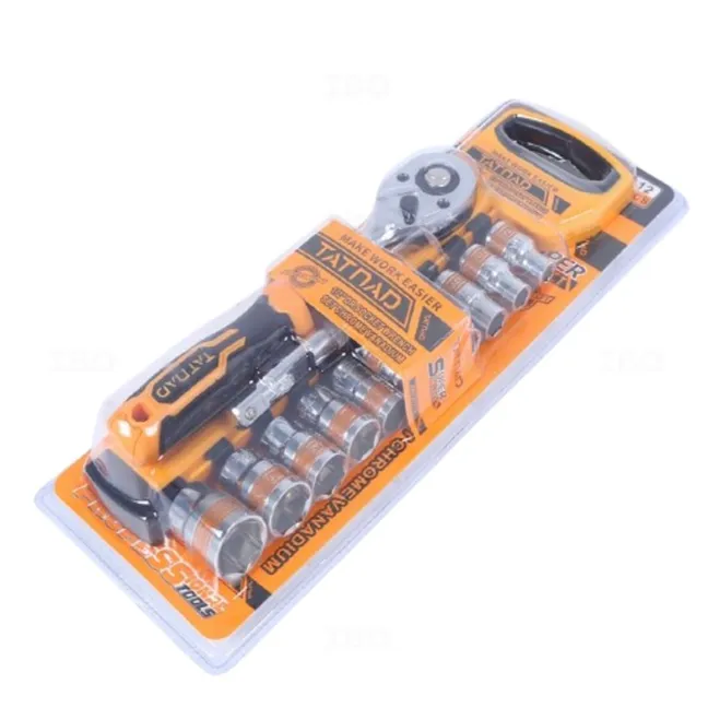 Tatnad 1/2 inch DR 12 pc Socket Wrench Set Tatnad 1/2 inch DR 12 pc Socket Wrench Set