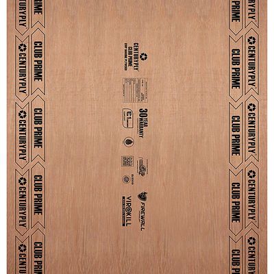 Centuryply Club Prime 7 ft. x 4 ft. 6 mm BWP/Marine Plywood