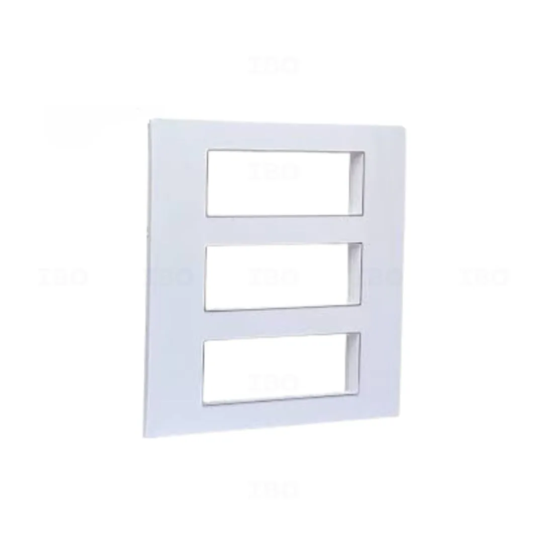GM G-Nine X Stela 18 Module Glossy Glossy White Switch Board Plate GM G-Nine X Stela 18 Module Glossy Glossy White Switch Board Plate