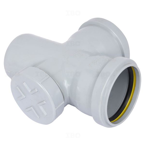 Supreme 2 1/2 in. (75 mm) Door Tee SWR Fitting _ Ringfit