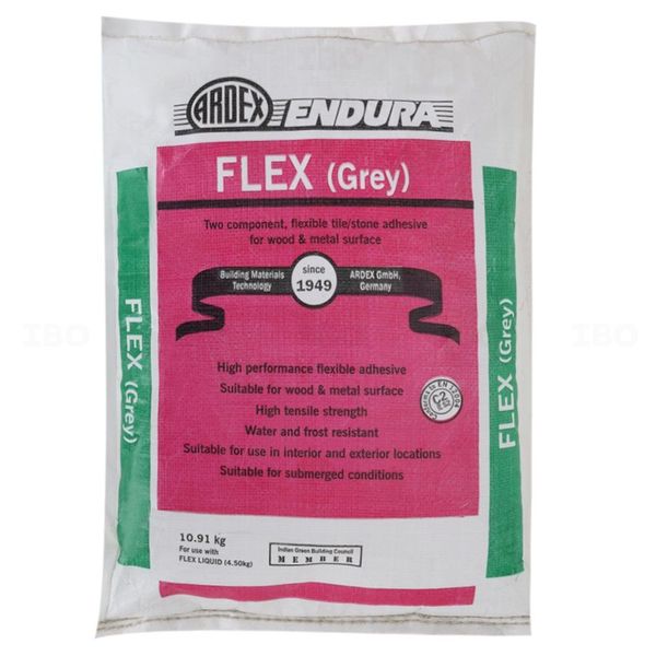 Ardex Endura 10.91 kg Grey Tile Rubber based Adhesive Ardex Endura 10.91 kg Grey Tile Rubber based Adhesive