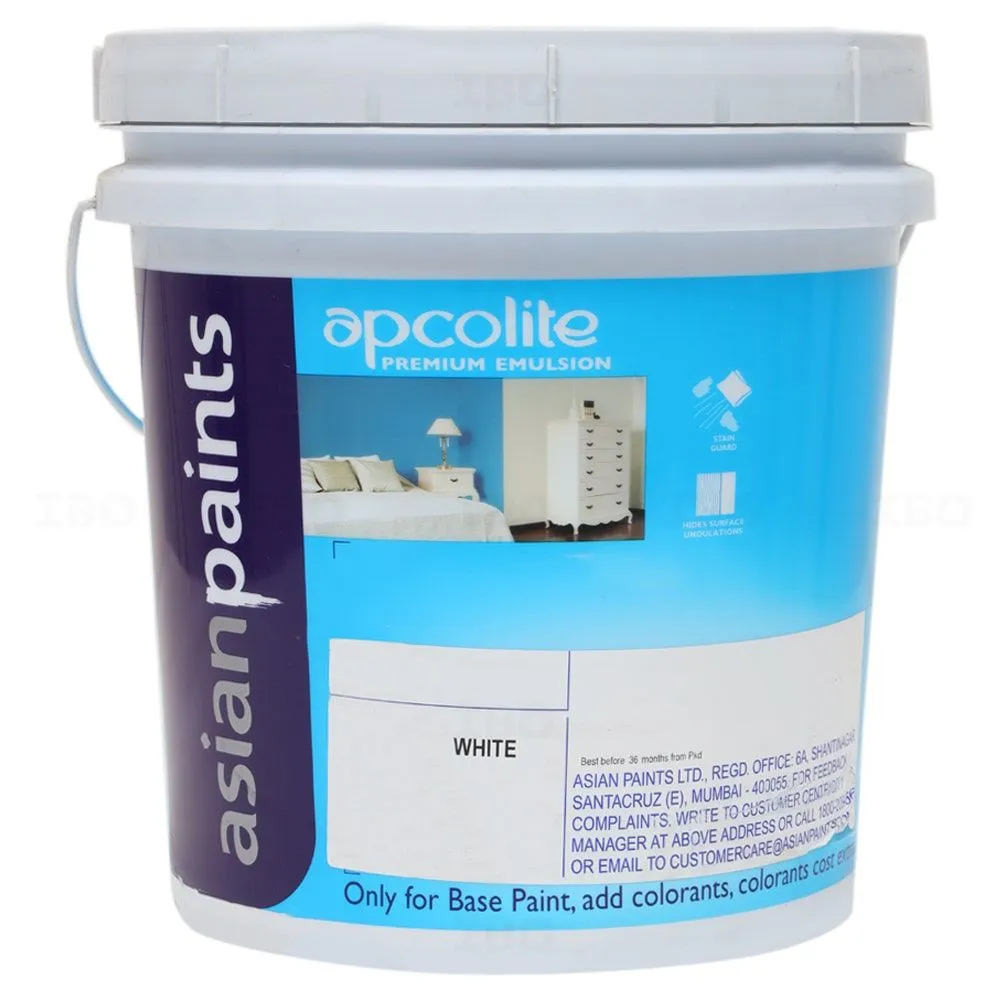 Asian Paints Premium 10 L White Interior Emulsion - Color
