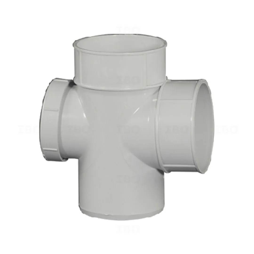 Supreme 2 in. (63 mm) Door Tee SWR Fitting-Pasting