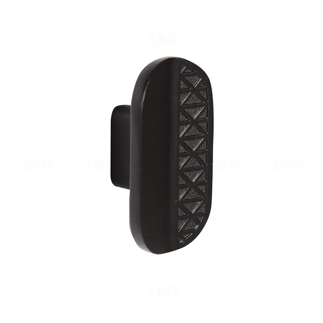 Plum WALTER_Black Black Cabinet Knob Plum WALTER_Black Black Cabinet Knob