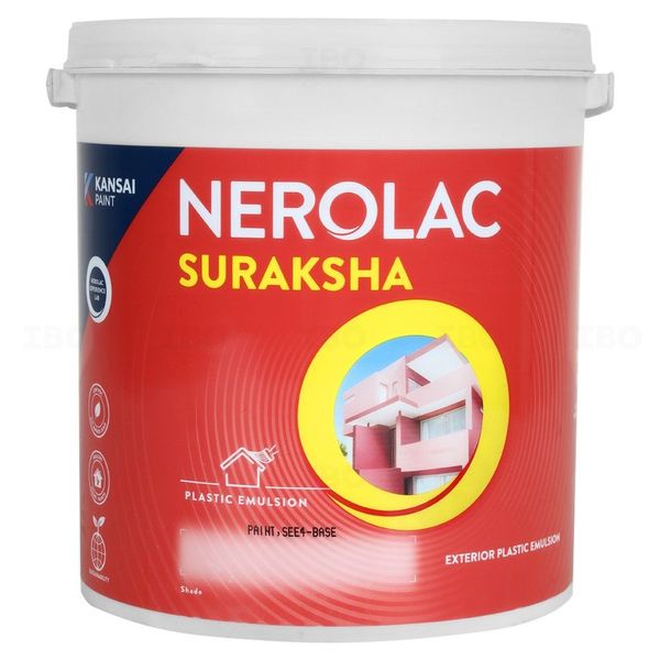 Nerolac Suraksha Acrylic 3.6 L Exterior Emulsion - Base