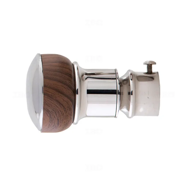 Apace 554CPWGAPOBR Chrome Curtain Finial Apace 554CPWGAPOBR Chrome Curtain Finial
