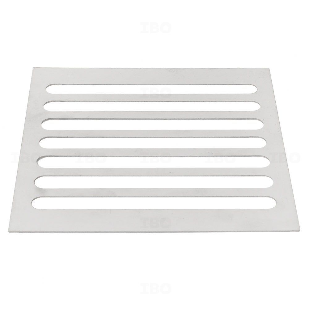 Futura 5 in. x 5 in. Rectangle Stainless Steel Floor Drain