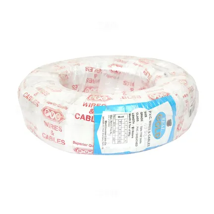 Unbranded Gold 10 sq mm White 90 m FR PVC Insulated Wire